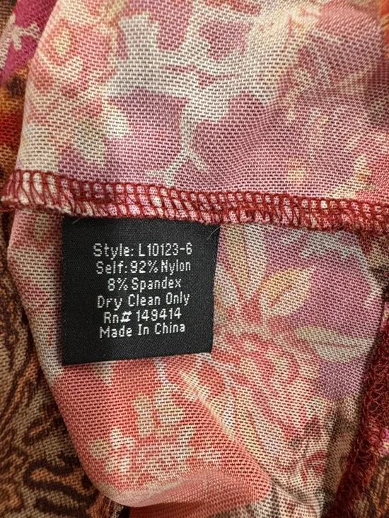 Johnny Was Eleanor Short Sleeve Mesh Tee - Picture 6 of 8